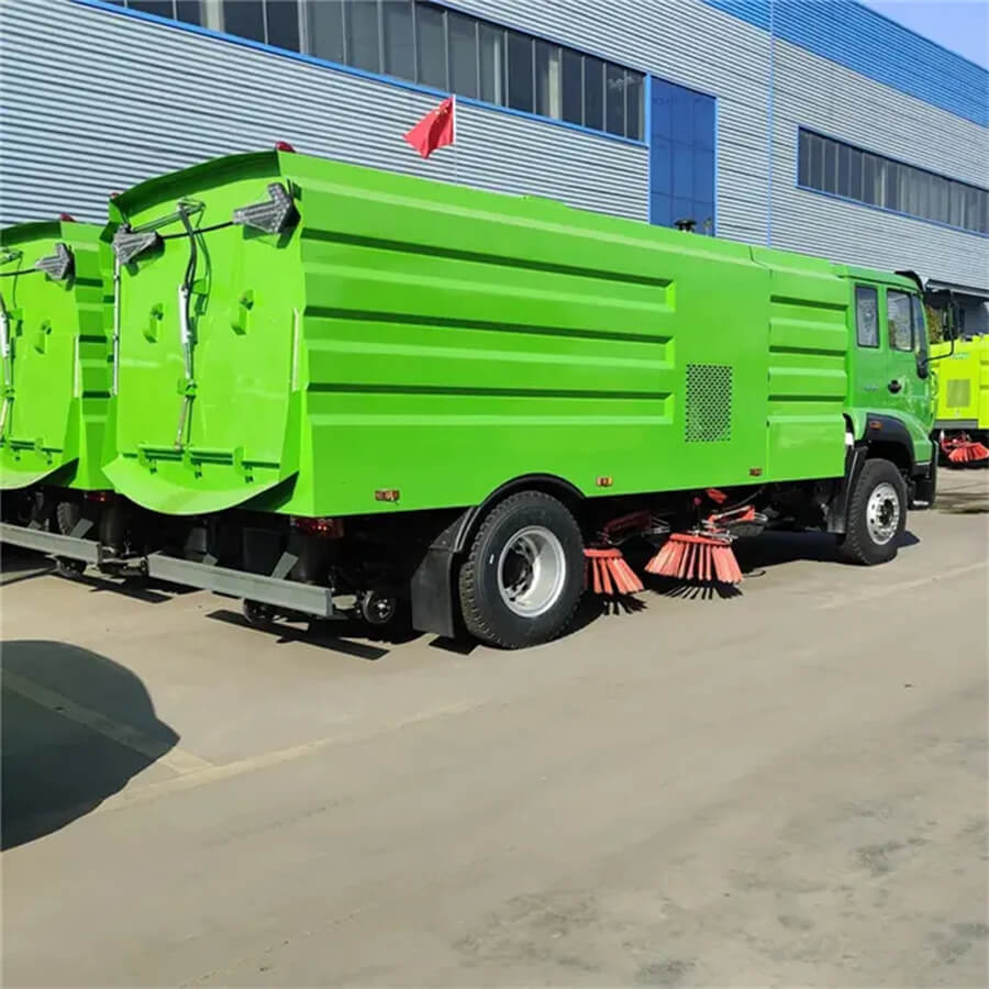 HOWO 6 Wheelers 10CBM Street Sweeper