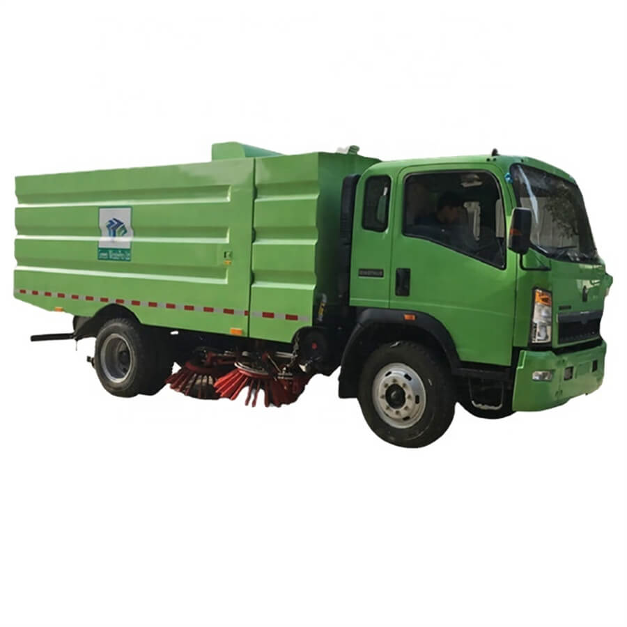 HOWO 6 Wheelers 10CBM Street Sweeper