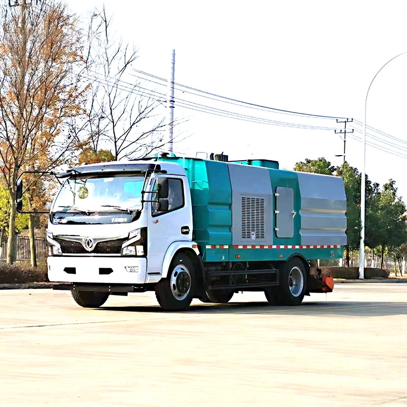Donfeng 6 Wheelers 8 CBM 8Ton Vacuum Sweeper Truck
