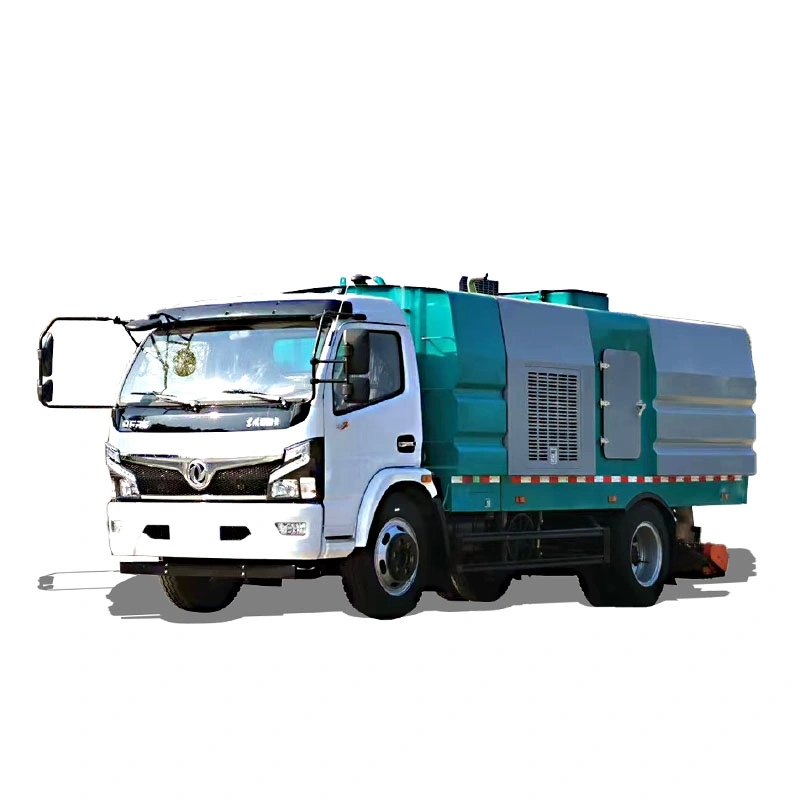 Donfeng 6 Wheelers 8 CBM 8Ton Vacuum Sweeper Truck