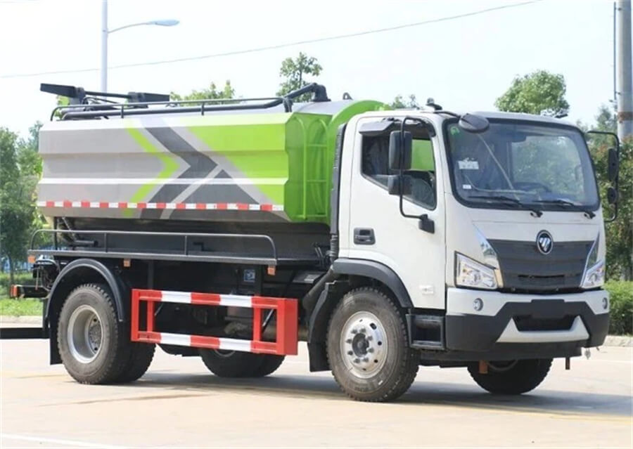 Foton 4X2 8000litres 8cbm Sewer Septic Tank High Pressure Combined Water Jetting Truck