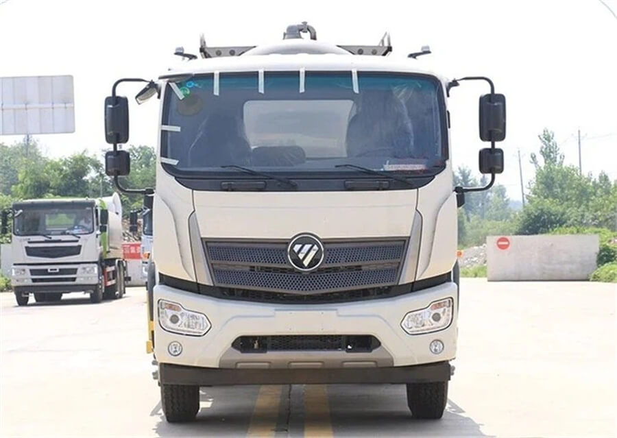 Foton 4X2 8000litres 8cbm Sewer Septic Tank High Pressure Combined Water Jetting Truck