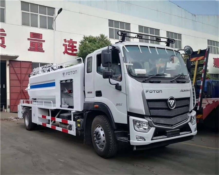 Foton 4X2 12000litres 12cbm 6wheelers Sewer Septic Tank High Pressure Combined Water Jetting Truck