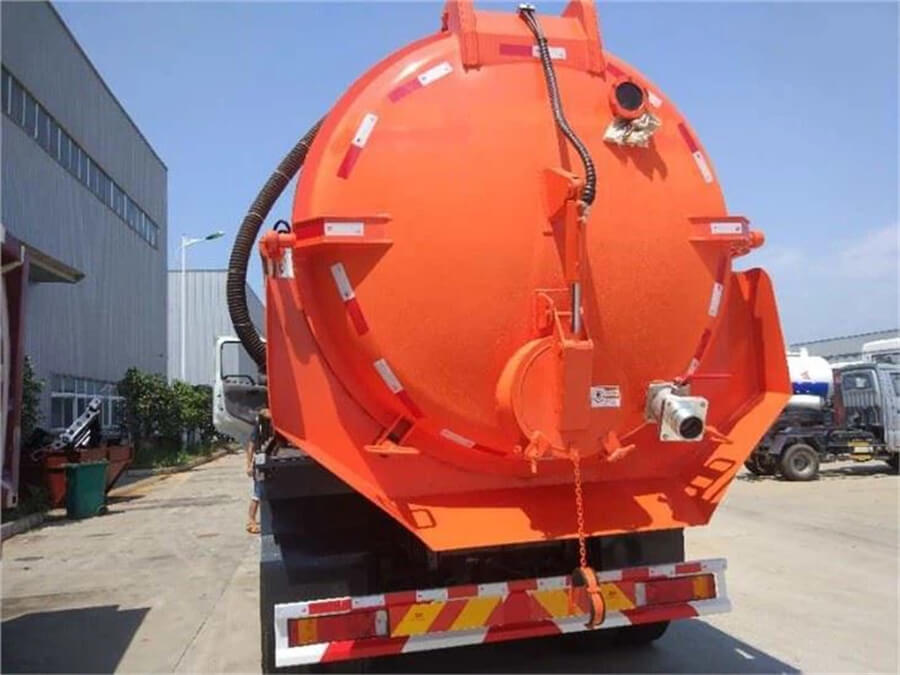 Dongfeng 6X4 12000L Sweage Vacuum Tank Fecal Suction Tanker Truck