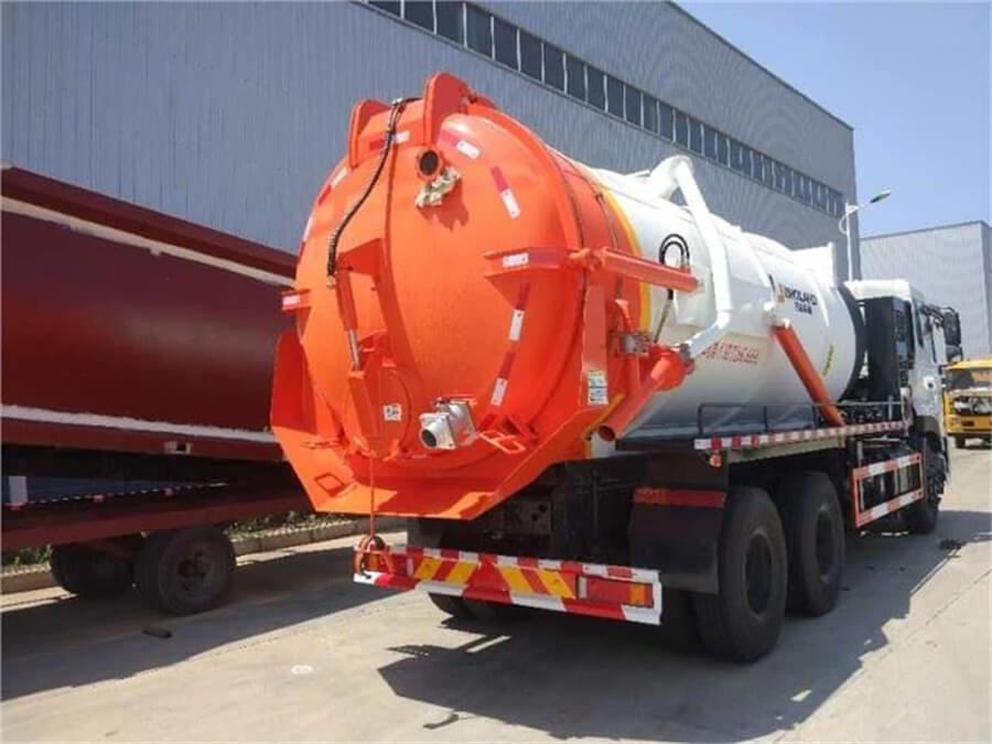 Dongfeng 6X4 12000L Sweage Vacuum Tank Fecal Suction Tanker Truck