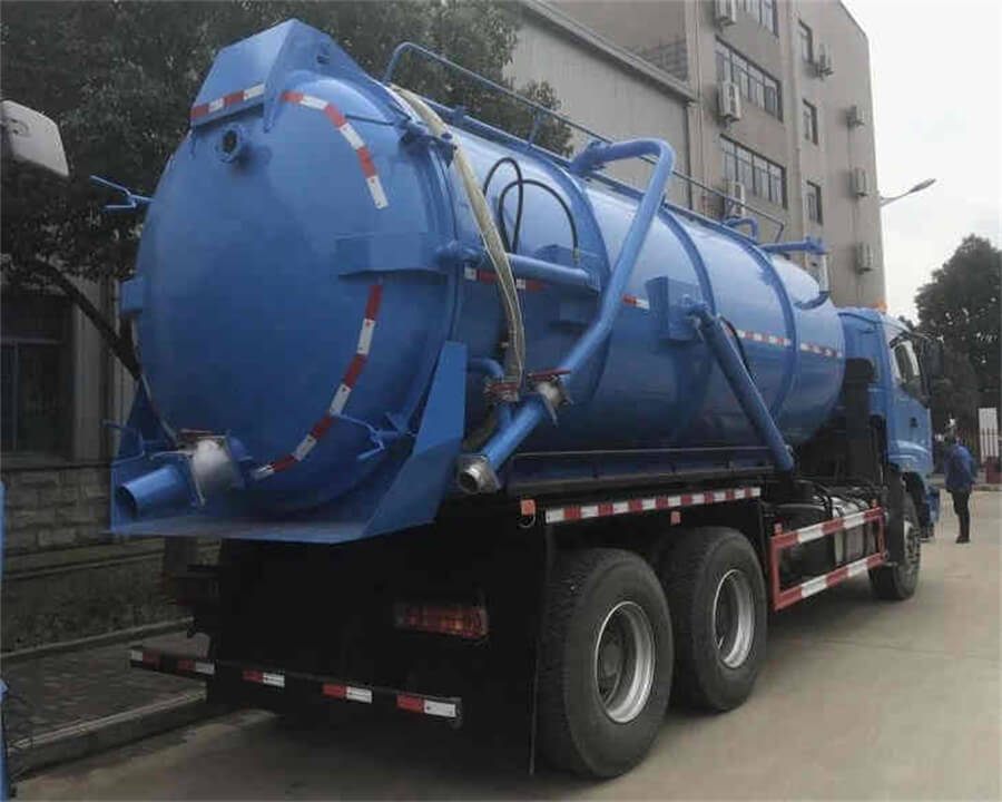 Foton 6X4 15000L Sewage Sewer Septic Fecal Vacuum Suction Truck