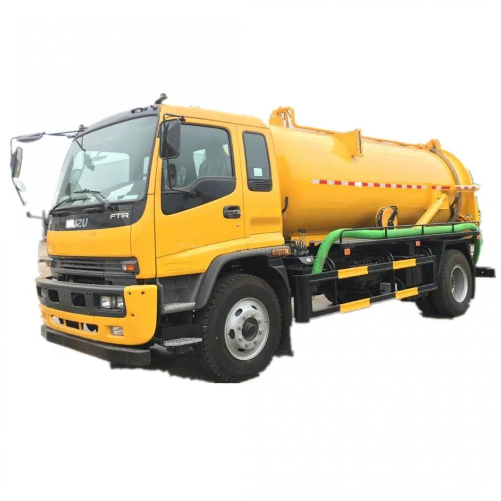Isuzu FTR 4x2 14CBM Vacuum Sewage Suction trucks