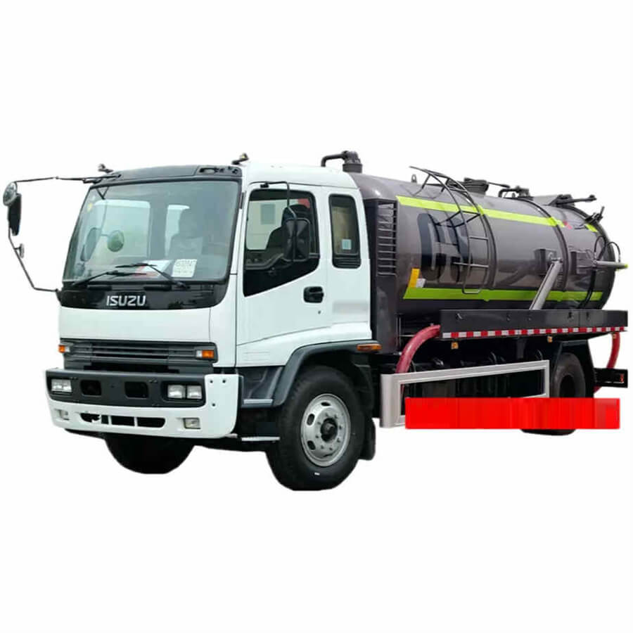 Isuzu FTR 4x2 14CBM Vacuum Sewage Suction trucks
