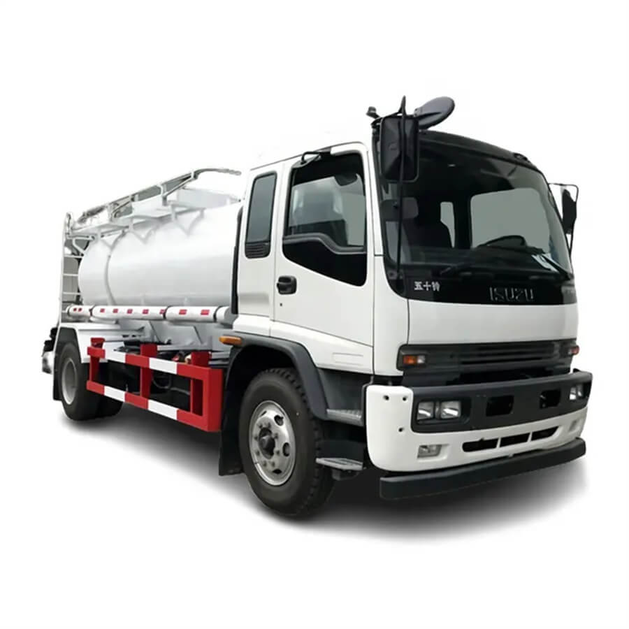 Isuzu 4x2 12CBM Vacuum Sewage Suction trucks