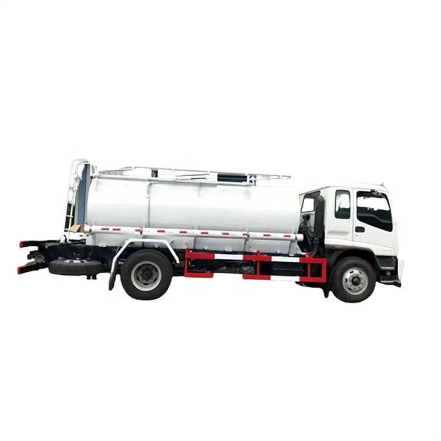 Isuzu 4x2 12CBM Vacuum Sewage Suction trucks