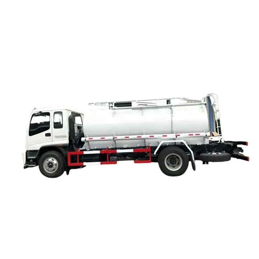 Isuzu 4x2 12CBM Vacuum Sewage Suction trucks