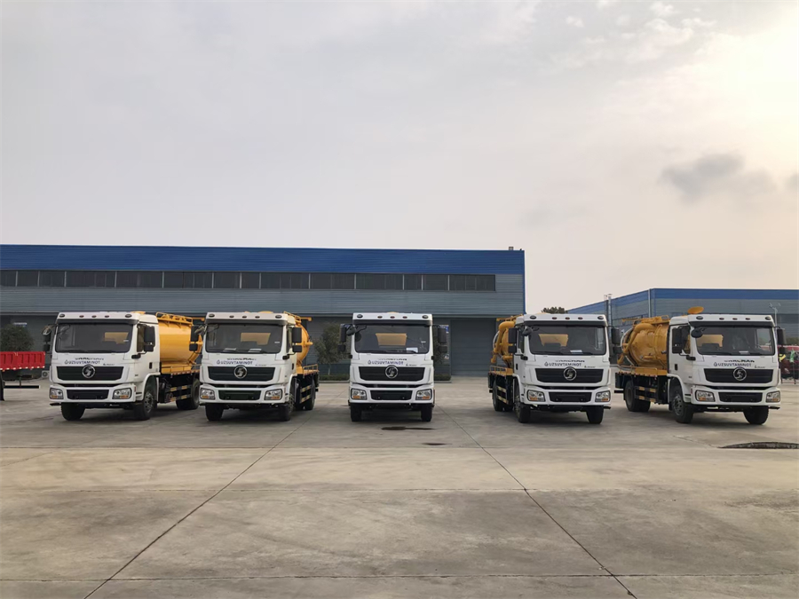Shacman 4X2 12cbm 12ton Vacuum Sewage and Fecal Suction Tank Truck
