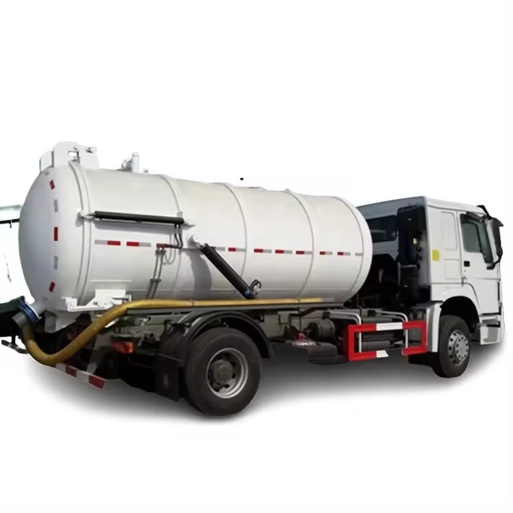 HOWO 4X2 12CBM 12000 Litres Vacuum Sewage Suction Truck