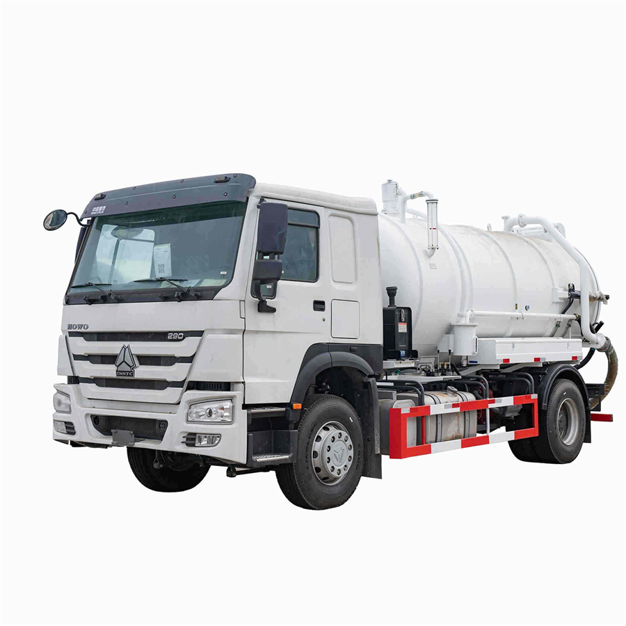 HOWO 4X2 12CBM 12000 Litres Vacuum Sewage Suction Truck