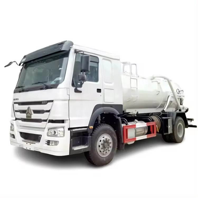 HOWO 4X2 12CBM 12000 Litres Vacuum Sewage Suction Truck