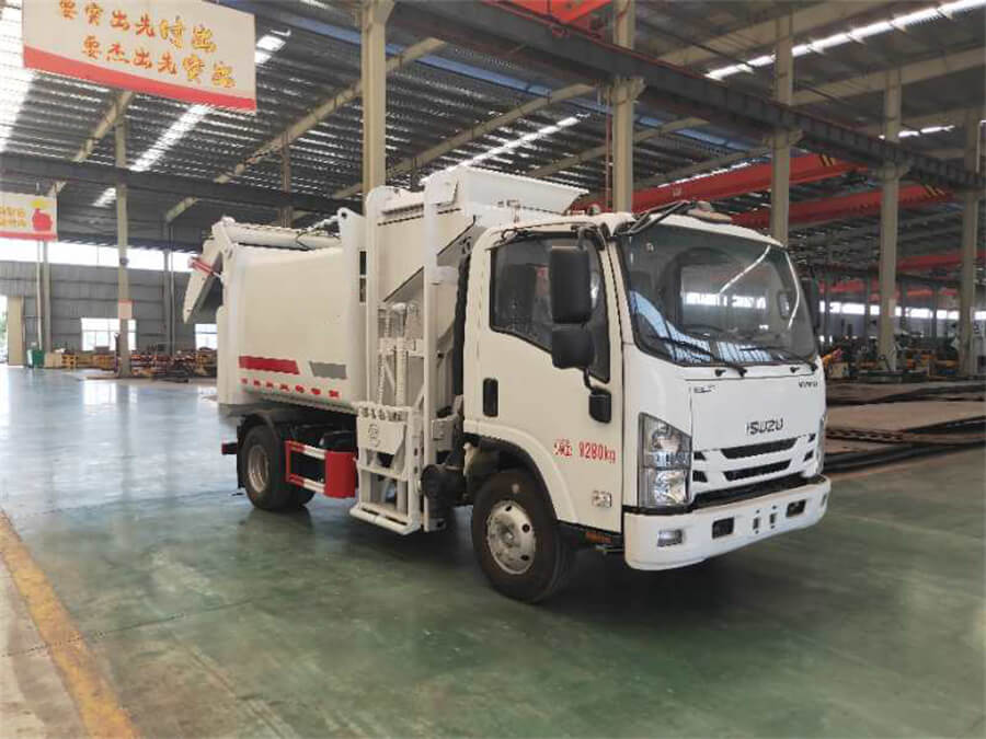 Mobile Kitchen Waste Garbage Truck for Food