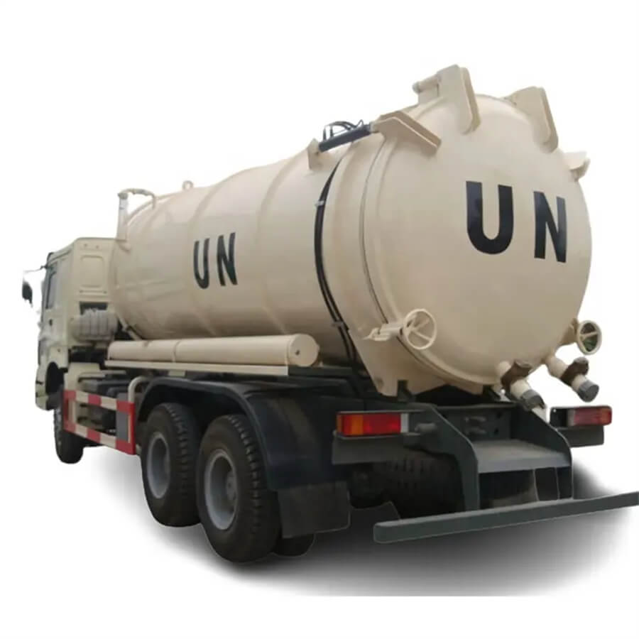 Sinoctruck Howo 18CBM 6x6 15m3 Vacuum Sewage Suction trucks