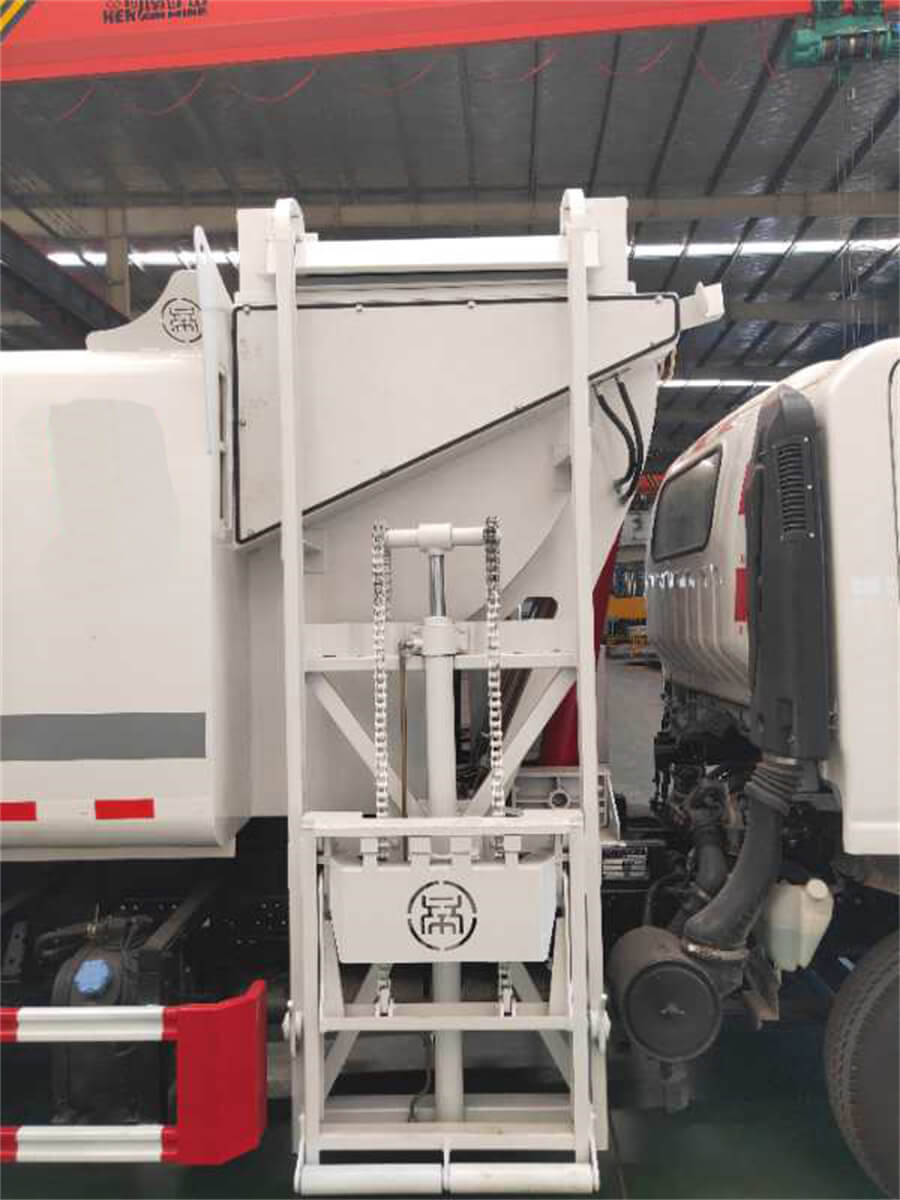 Mobile Kitchen Waste Garbage Truck for Food