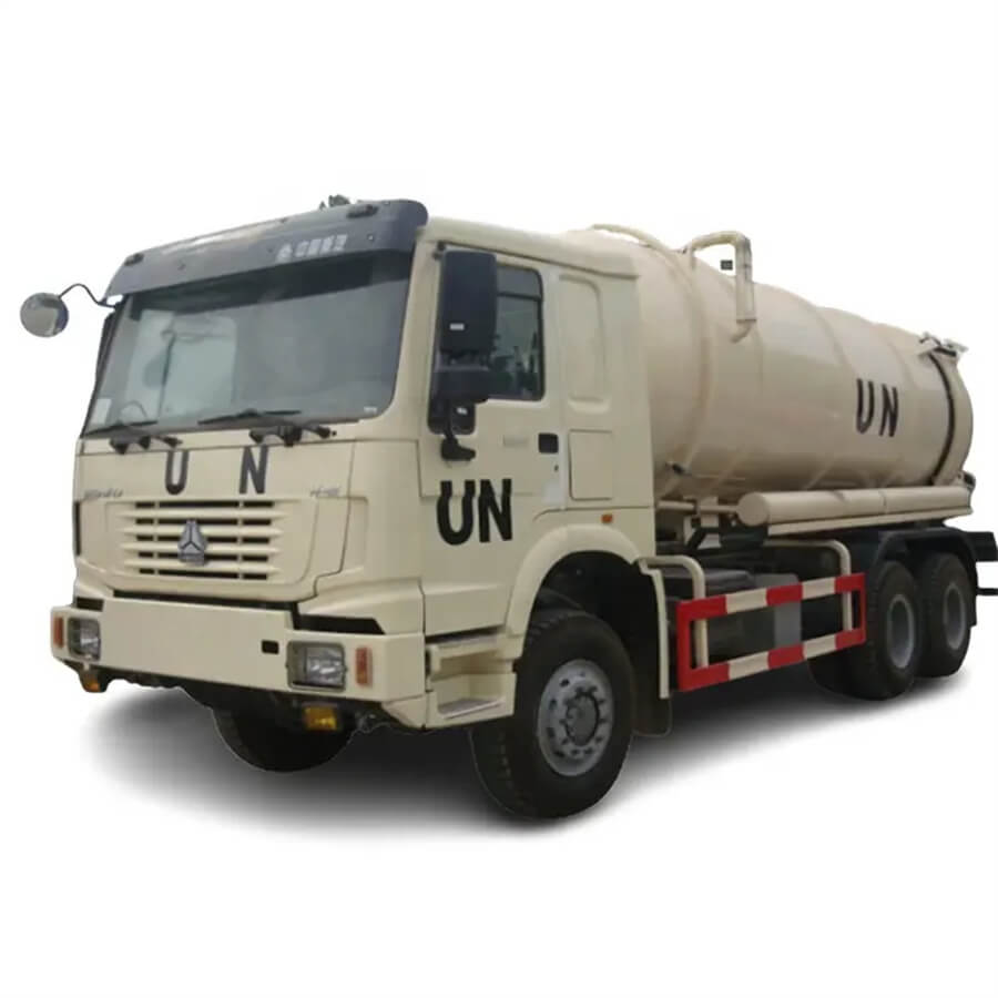 Sinoctruck Howo 18CBM 6x6 15m3 Vacuum Sewage Suction trucks