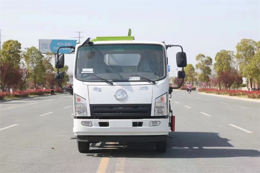 SHACMAN 5 Cubic Kitchen Waste Garbage Truck