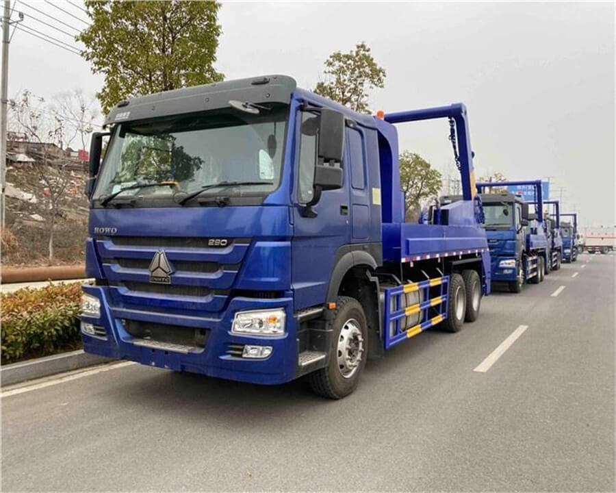 6X4 20cbm 20cbm Skip Loader Garbage Refuse Truck