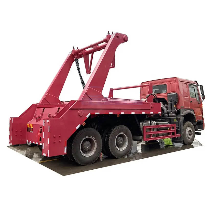 Heavy 14 Ton Skip Loader Garbage Refuse Truck