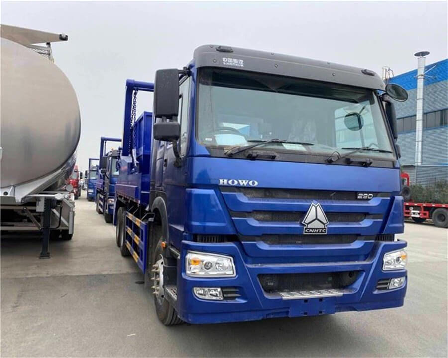 6X4 20cbm 20cbm Skip Loader Garbage Refuse Truck