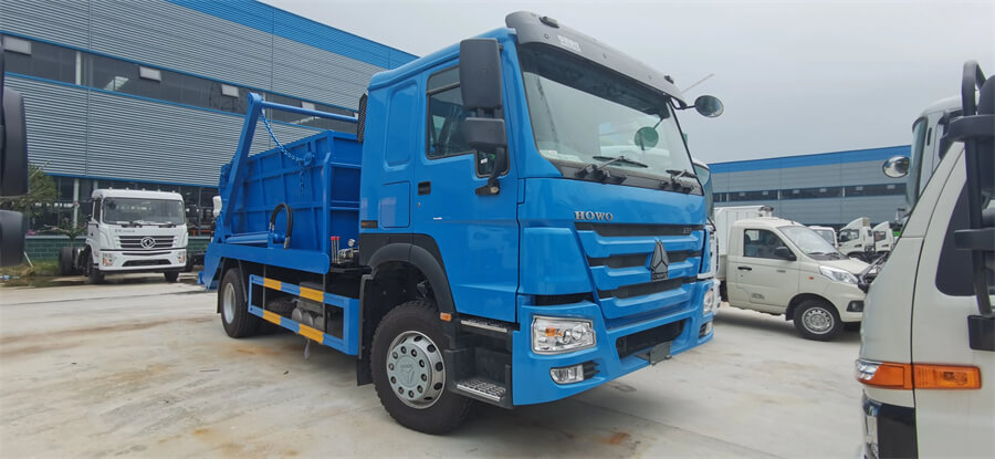 10 Cubic Meters 4X2 Swing Arm Garbage Truck