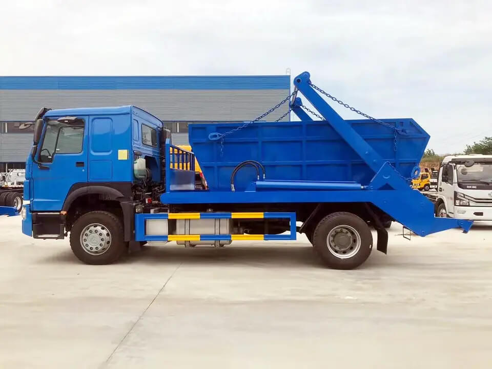 10 Cubic Meters 4X2 Swing Arm Garbage Truck