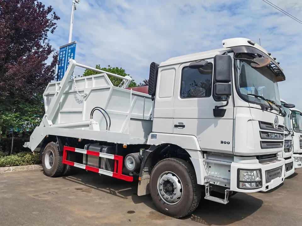 SHACMAN 10CBM Skip Loader Garbage Truck
