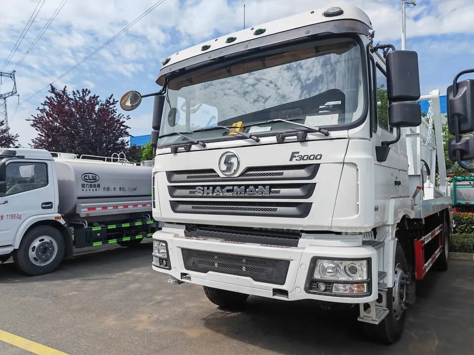 SHACMAN 10CBM Skip Loader Garbage Truck