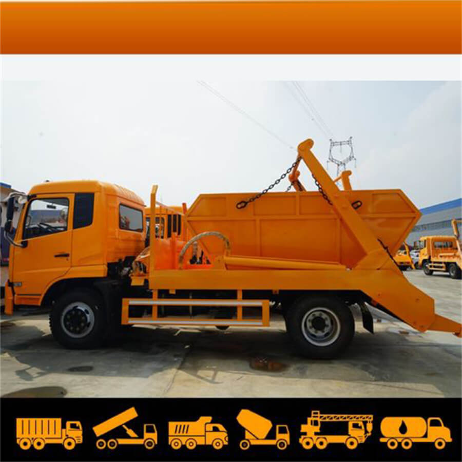 Dongfeng 12 Tons Skip Lift Garbage Truck
