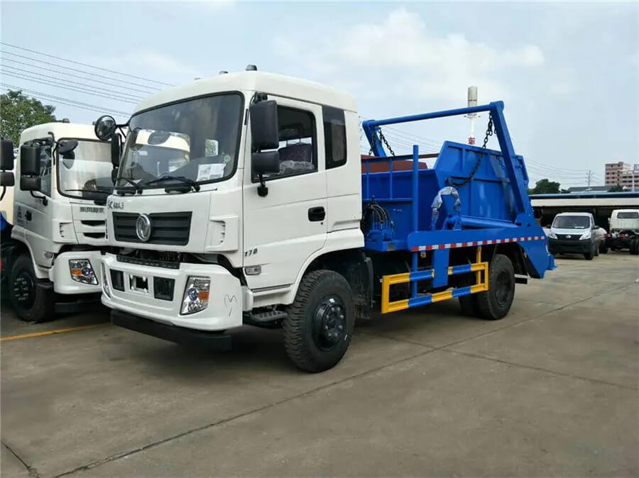 Dongfeng 12 Tons Skip Lift Garbage Truck