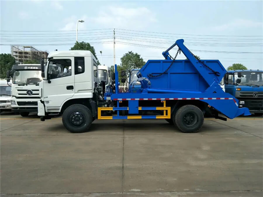 Dongfeng 12 Tons Skip Lift Garbage Truck