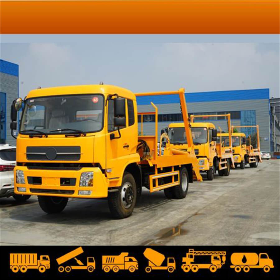 Dongfeng 12 Tons Skip Lift Garbage Truck