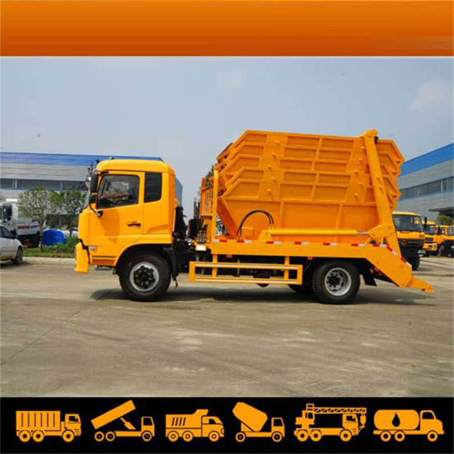 Dongfeng 12 Tons Skip Lift Garbage Truck