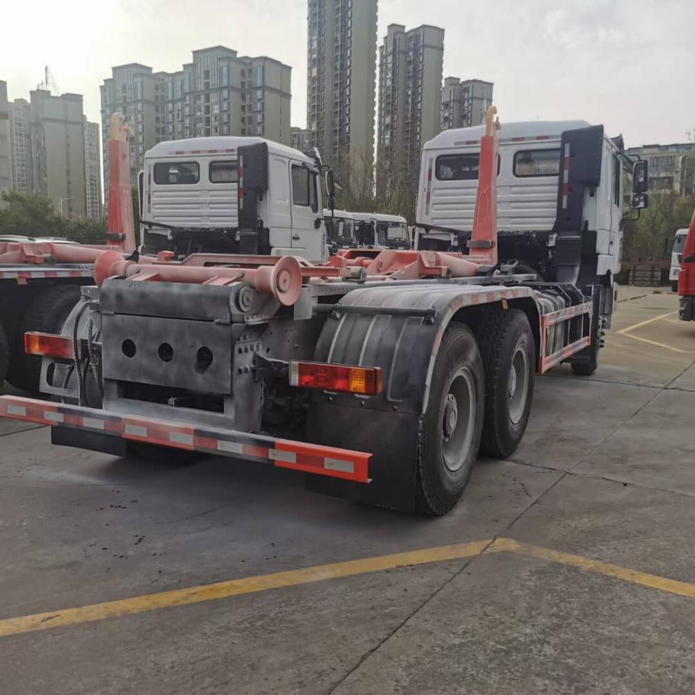 10 Wheels 25 Ton Hook Arm Garbage Truck