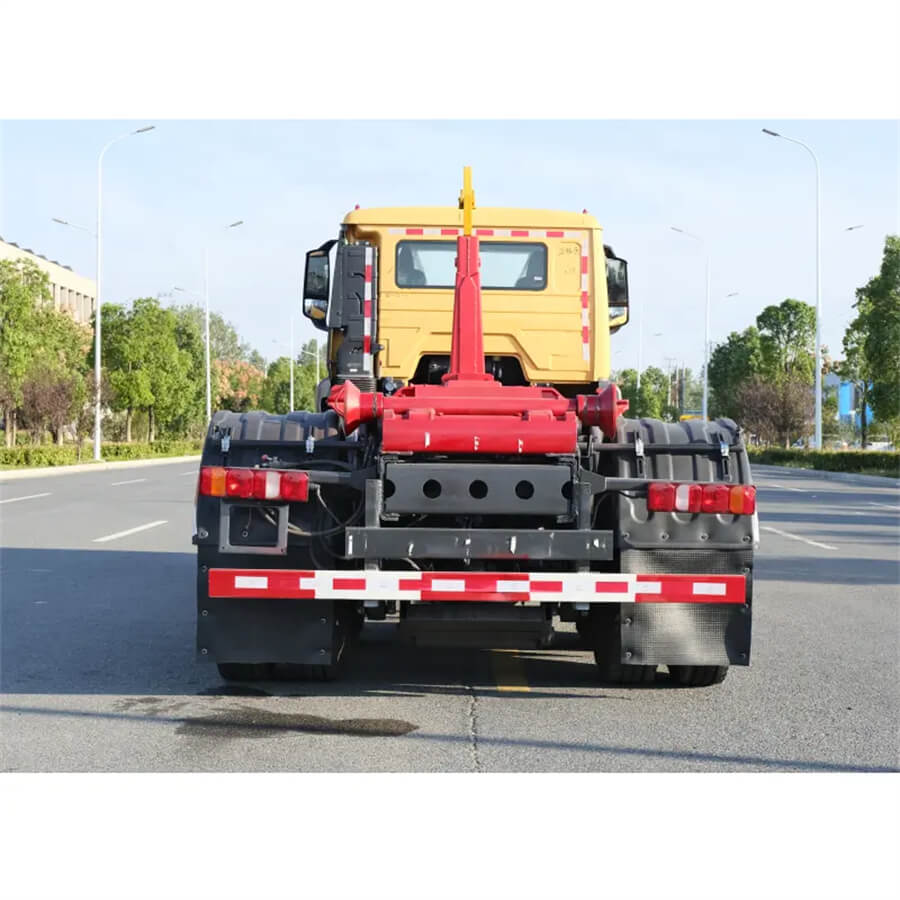 10 Wheels 25 Ton Hook Arm Garbage Truck