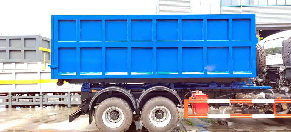 Hook Lift Hydraulic Roll off Garbage Truck