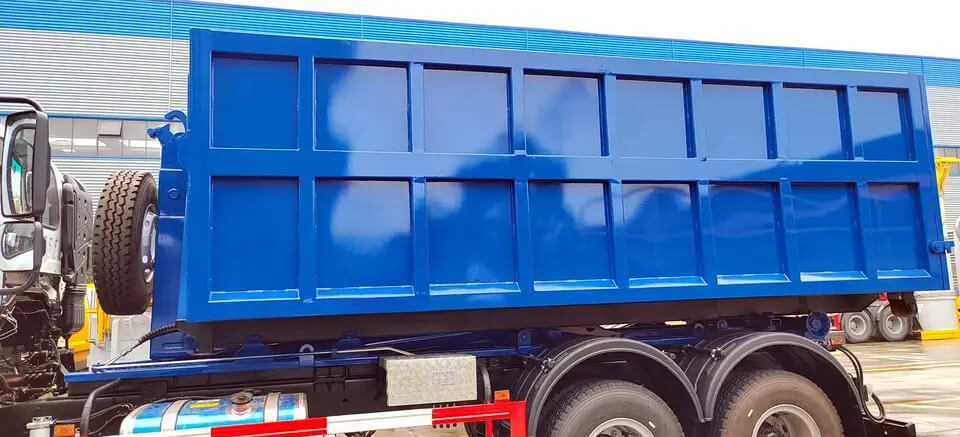 Hook Lift Hydraulic Roll off Garbage Truck