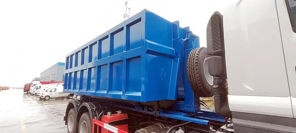 Hook Lift Hydraulic Roll off Garbage Truck