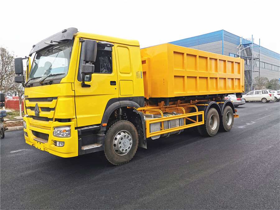 Sinotruk HOWO 6X4 25m3 Hook Lift Garbage Truck
