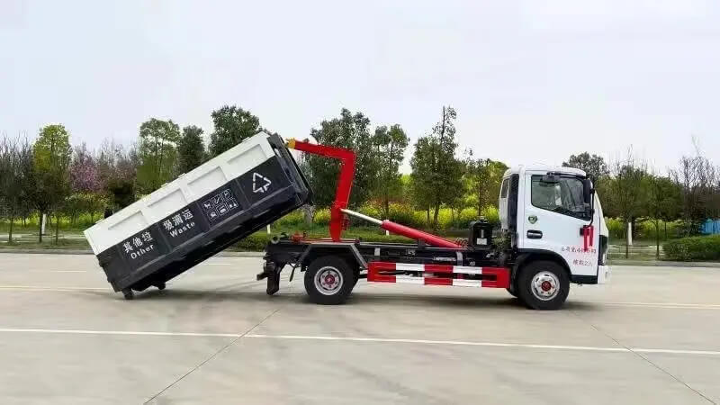 Garbage Clean Environment Detachable Garbage Truck