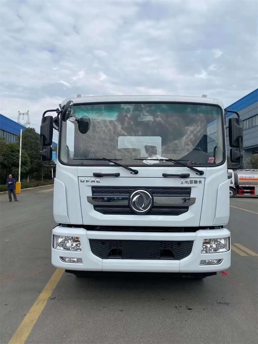 12cbm 15cbm Side Loading Hang Barrel Garbage Truck