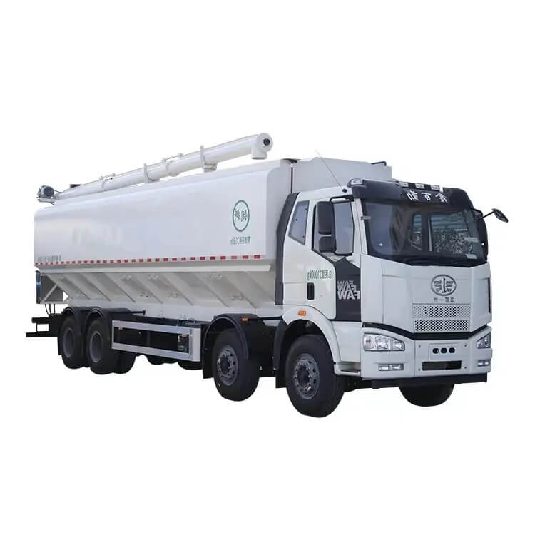 Poultry Bulk Chicken Feed Grain Delivery Tank Truck