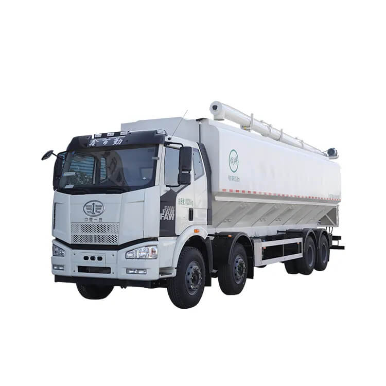 Poultry Bulk Chicken Feed Grain Delivery Tank Truck