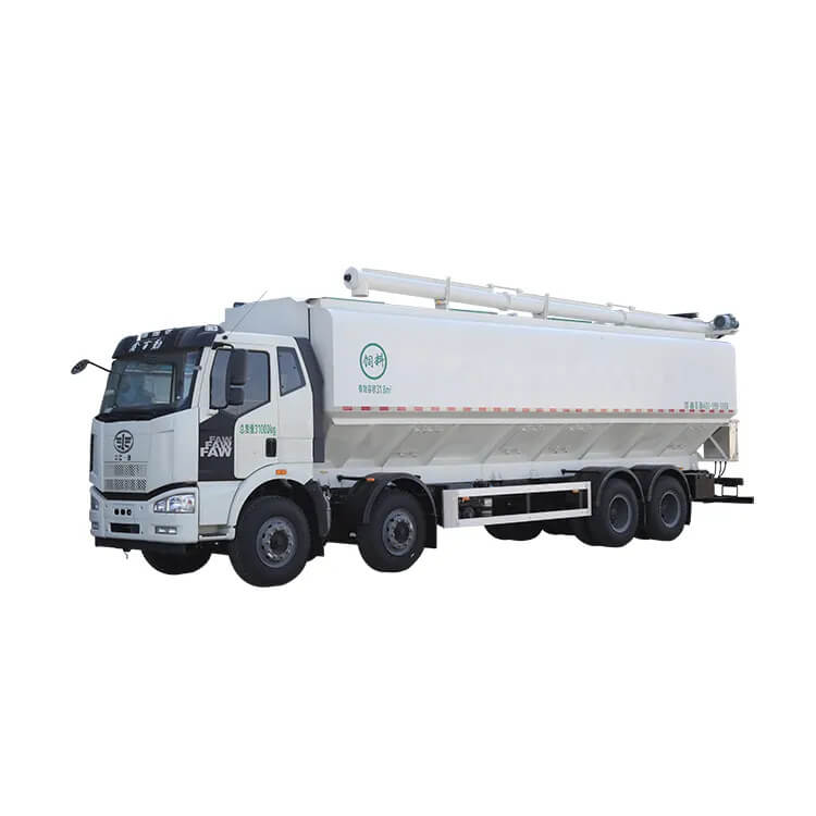 Poultry Bulk Chicken Feed Grain Delivery Tank Truck