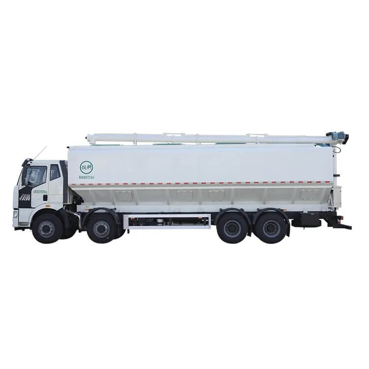 Poultry Bulk Chicken Feed Grain Delivery Tank Truck