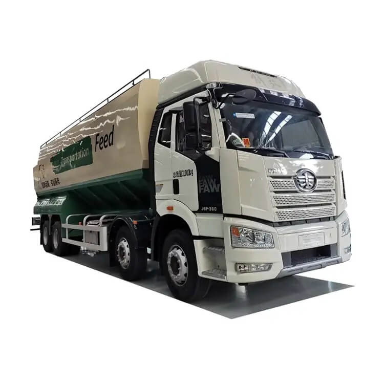Poultry Bulk Chicken Feed Grain Delivery Tank Truck