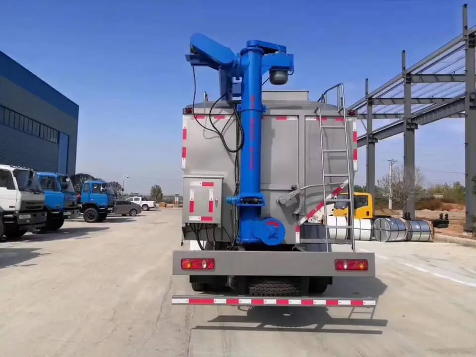 animal food poultry bulk transportation chicken feed truck
